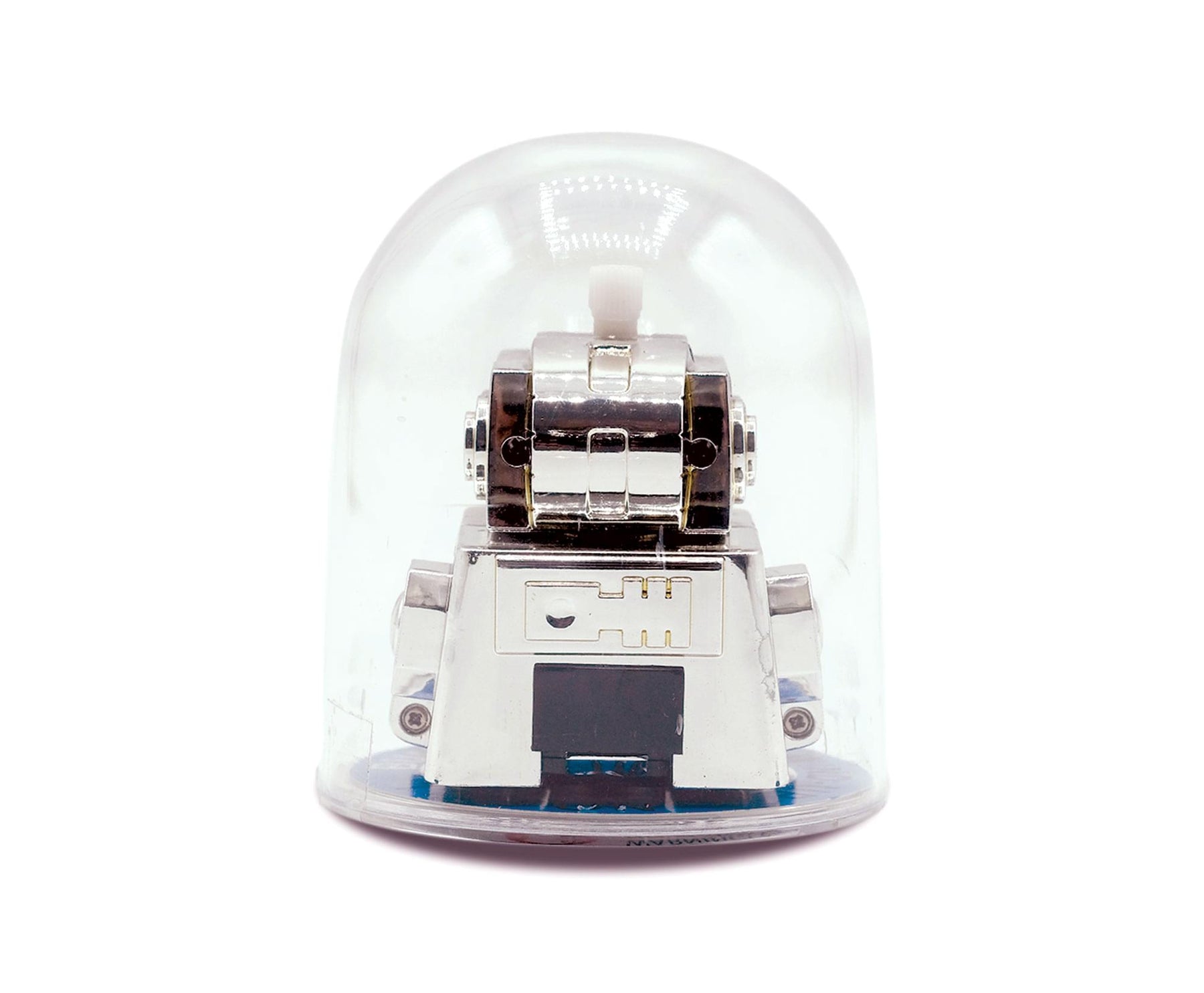 Aeromax Bump N Bots 3 Inch No Fall Wind-Up Robot | Blue