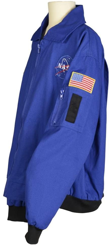 Aeromax Jr. Blue Astronaut Costume Flight Jacket | Size Youth Large