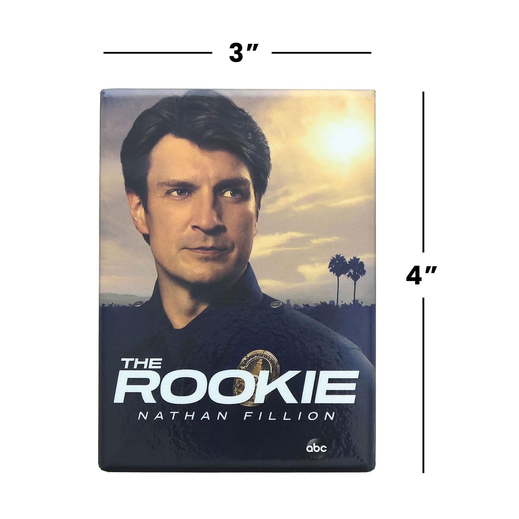 The Rookie Poster 2.5 x 3.5 Inch Magnet
