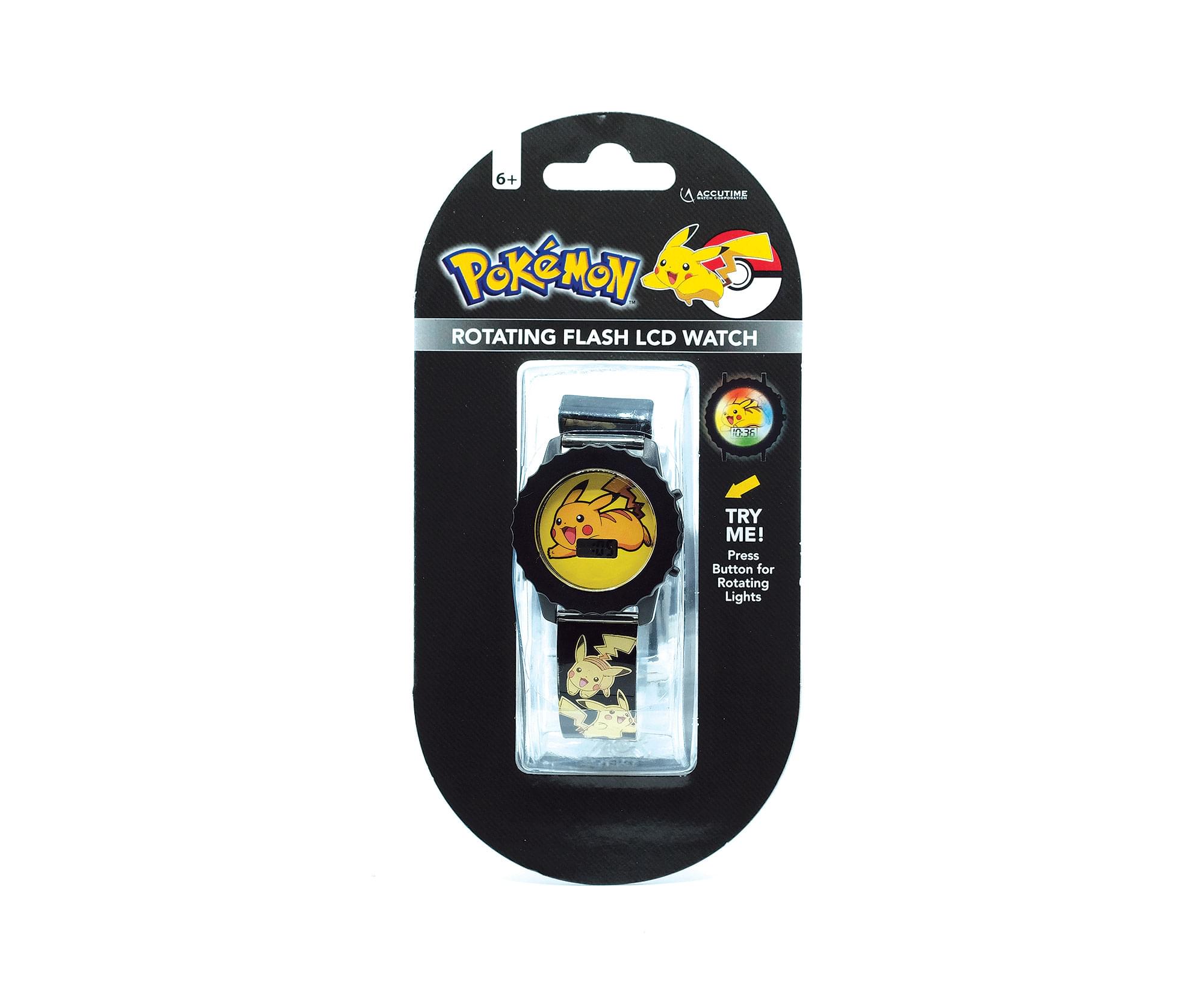 Pokemon Pikachu LCD Kids Watch