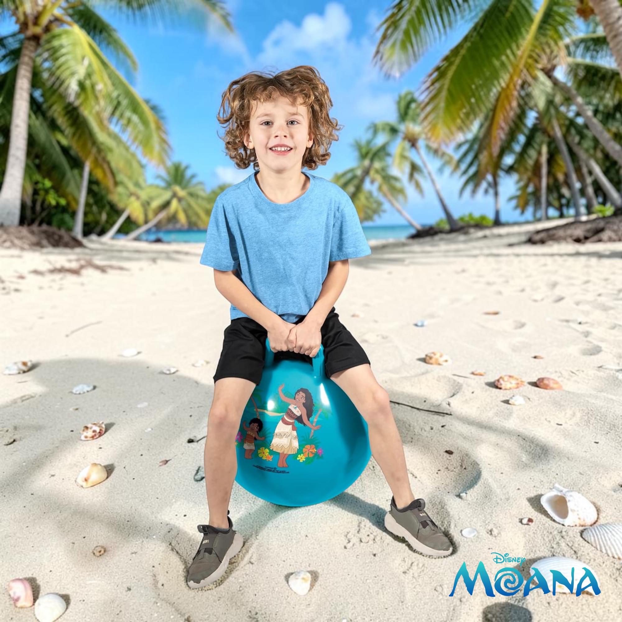 Disney Moana 2 Moana and Simea 15-Inch Blue Hopper Ball