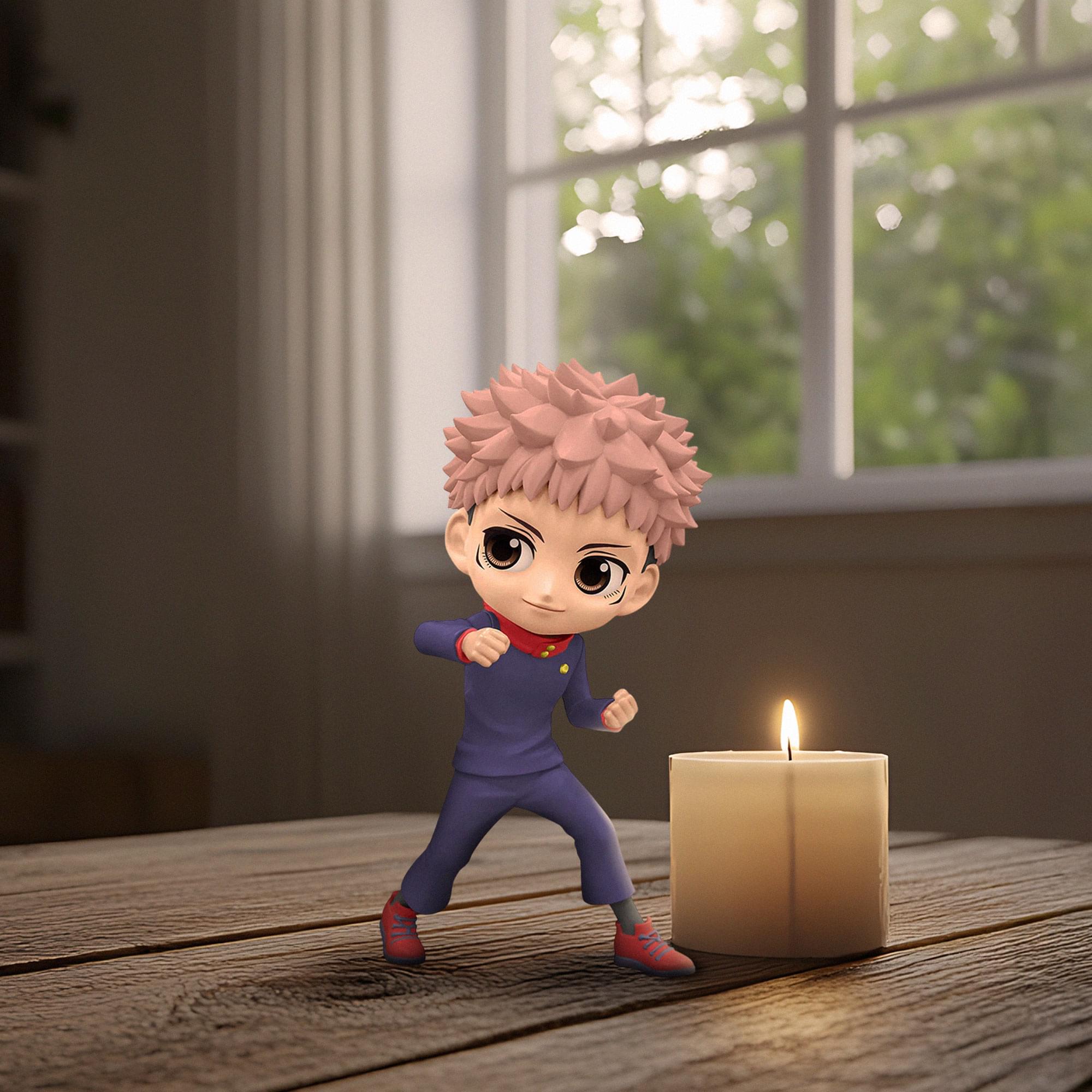 Jujutsu Kaisen Q Posket Figure | Yuji Itadoria Ver. B
