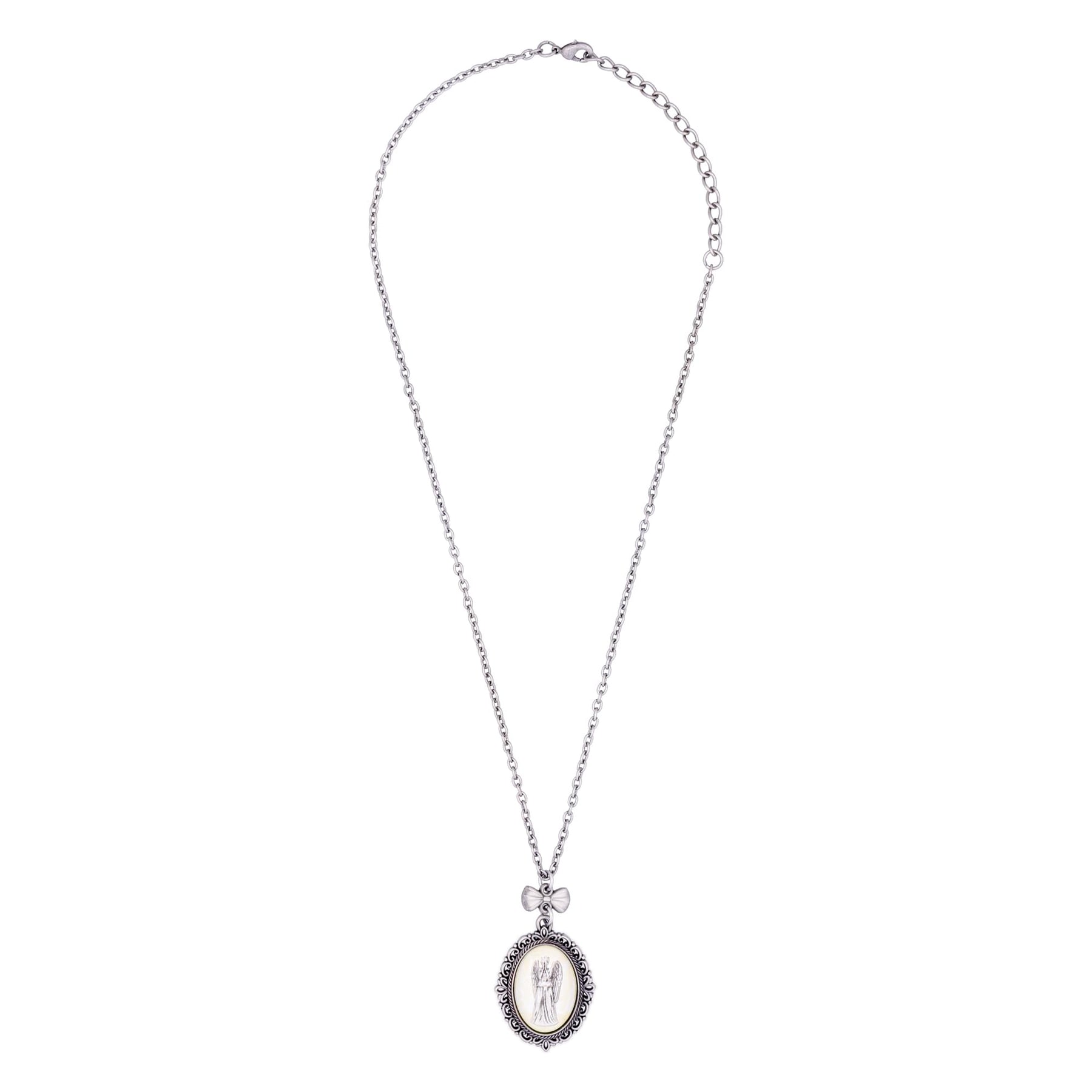 Doctor Who Weeping Angel Cameo Necklace