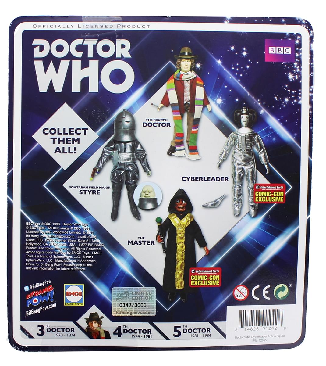 Doctor Who Cyberleader Retro Clothed 8" Action Figure