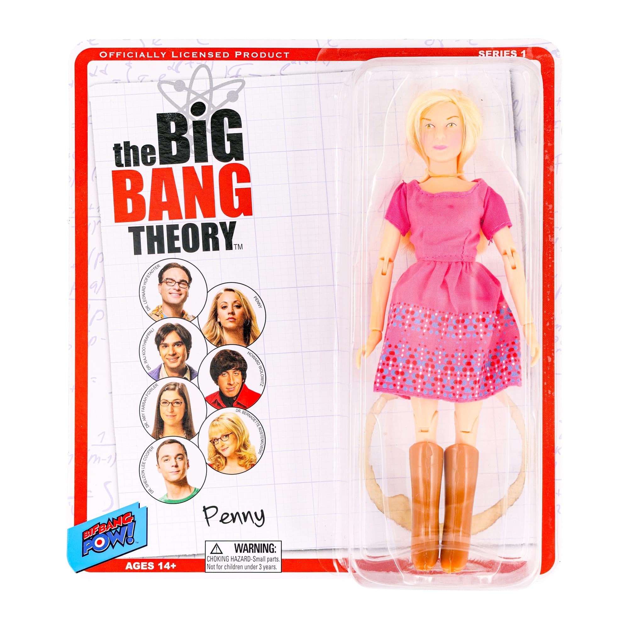 Big Bang Theory 8" Retro Clothed Action Figure, Penny