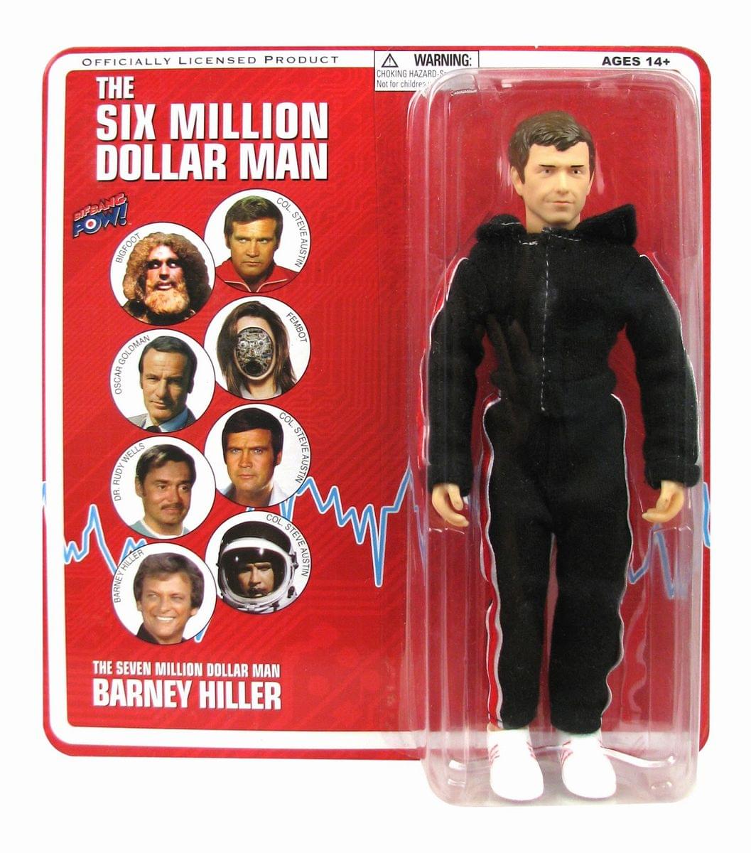 Six Million Dollar Man 8" Action Figure: Barney Hiller