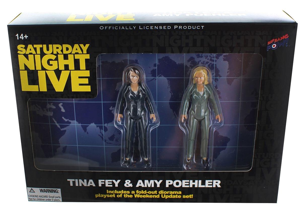 Saturday Night Live Weekend Update Set of 2 Amy/Tina 3 1/2" Figure