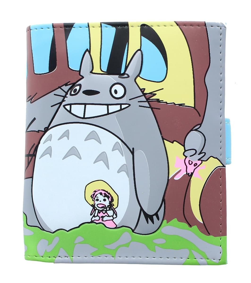 Totoro Bus Stop Trifold Wallet