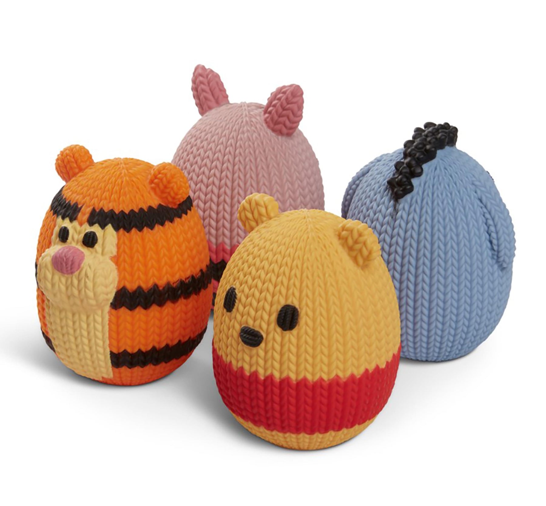 Winnie the Pooh Handmade by Robots Mini Vinyl Figure 4-Pack