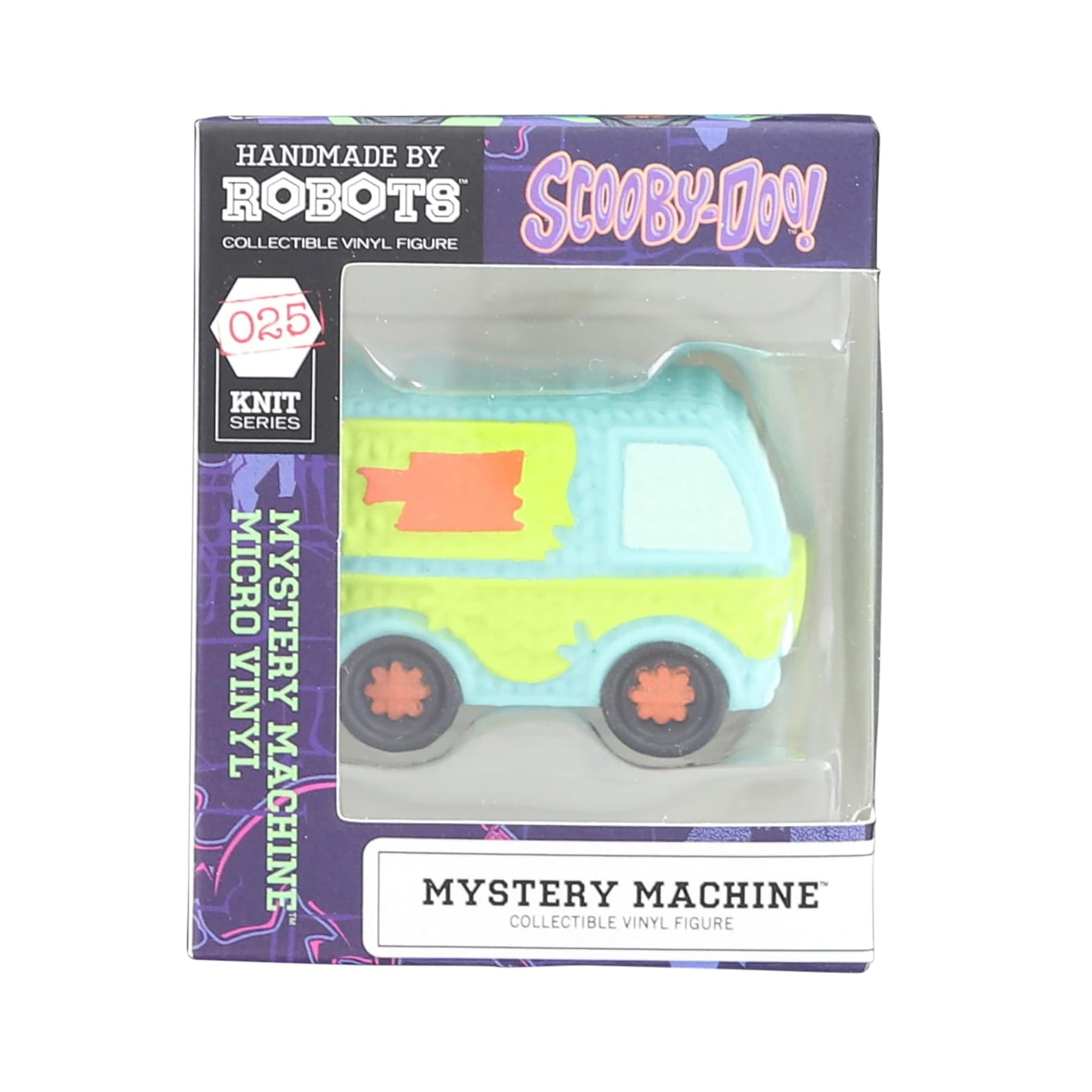 Scooby-Doo Handmade by Robots 1.75 Inch Micro Vinyl Figure | Mystery Machine