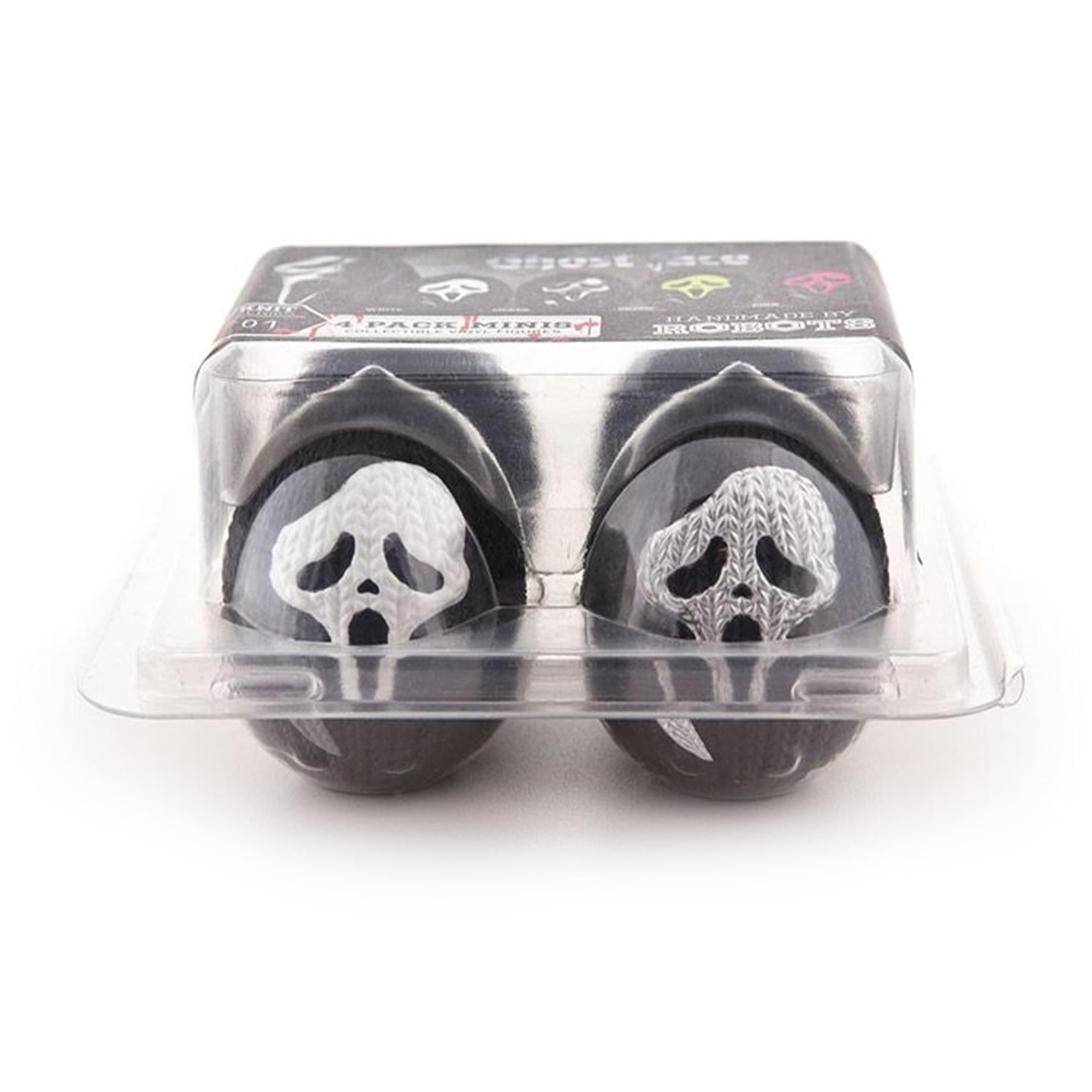 Scream Handmade By Robots #02 Ghost Face Mini Vinyl Figure 4-Pack