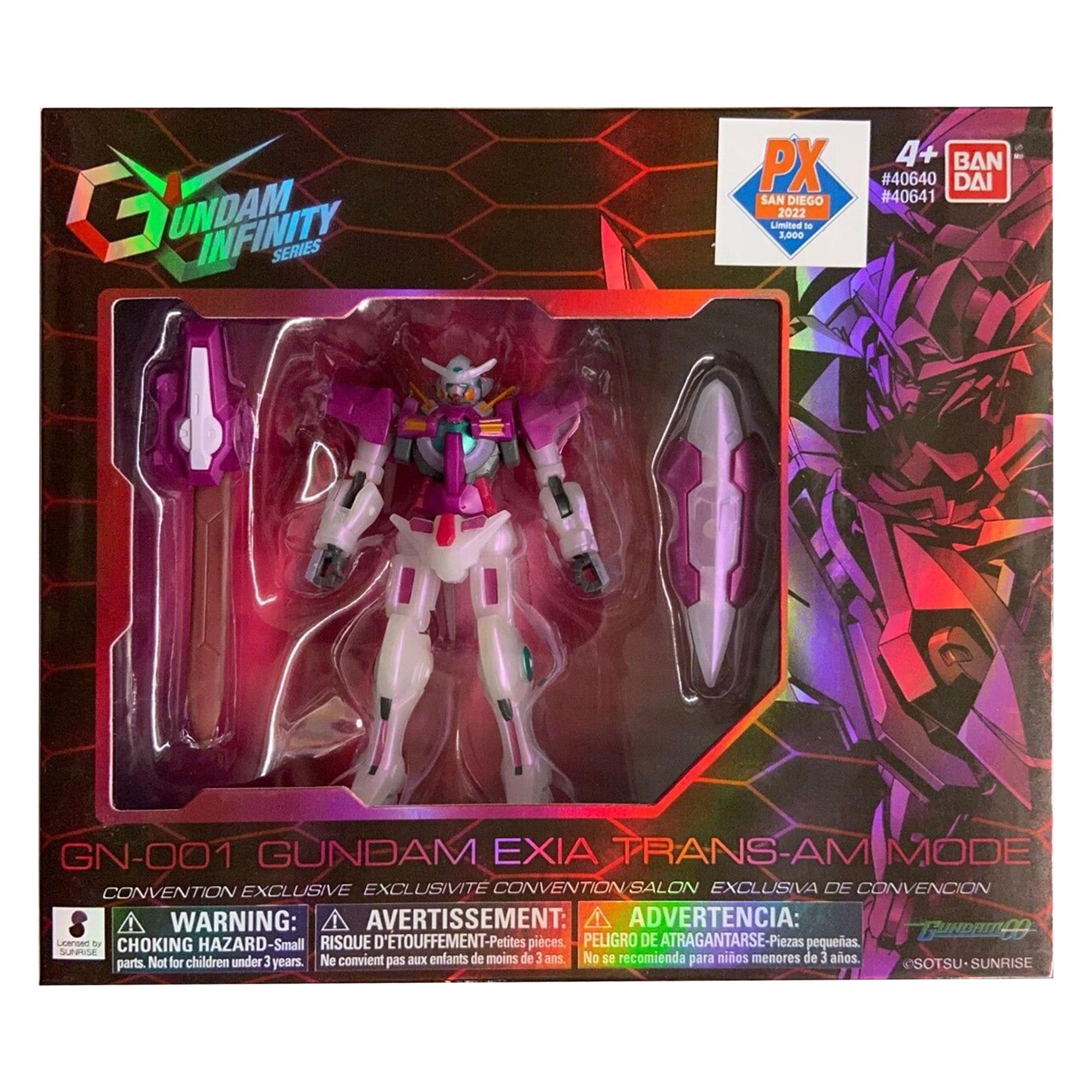 Mobile Suit Gundam 00 Exclusive Gundam Infinity Gundam Exia (Trans-Am Mode)