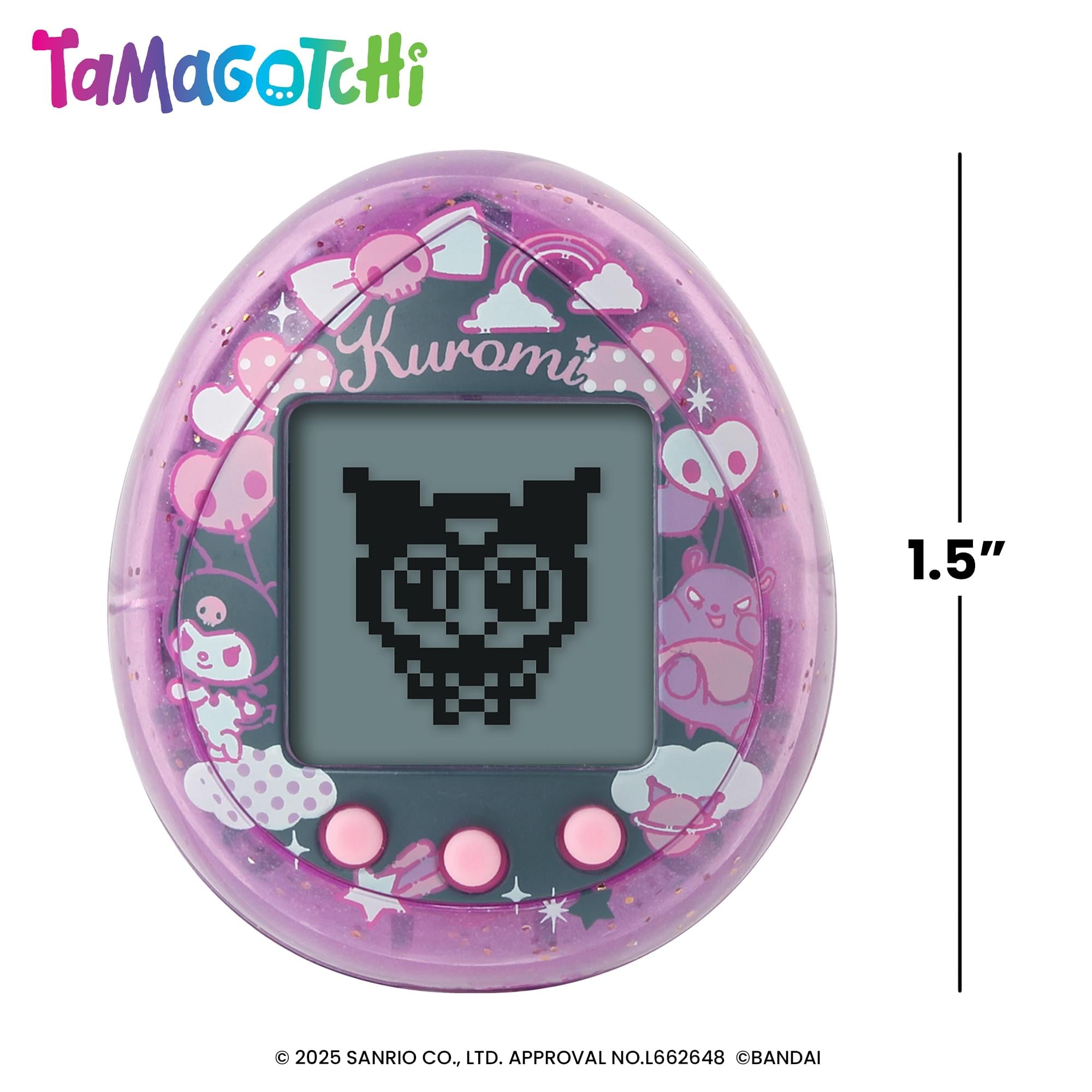 Tamagotchi x Sanrio Nano Digital Pet | Kuromi