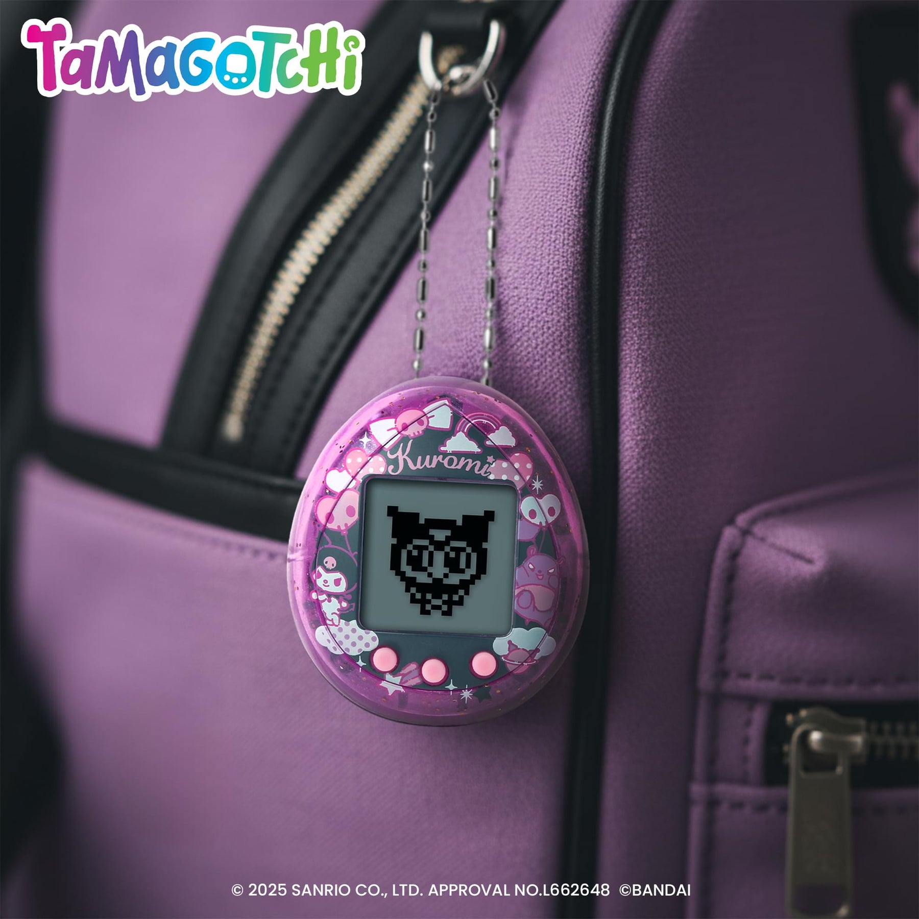 Tamagotchi x Sanrio Nano Digital Pet | Kuromi