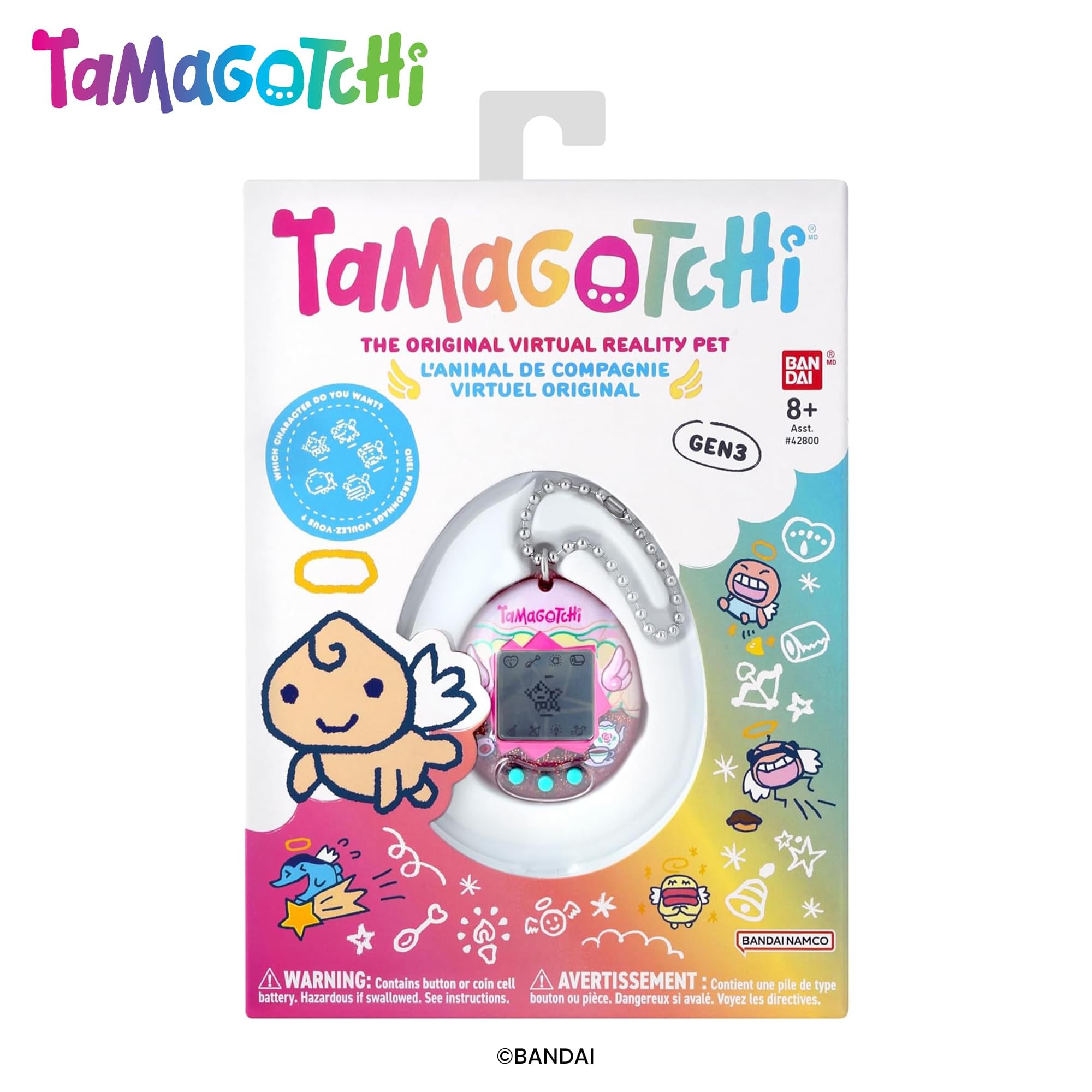 Tamagotchi Original Digital Pet | Angel Tea Time