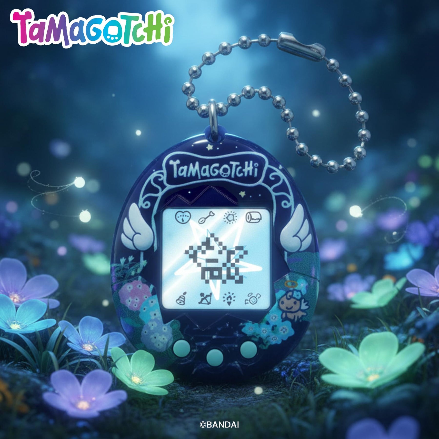 Tamagotchi Original Digital Pet | Angel Night Garden
