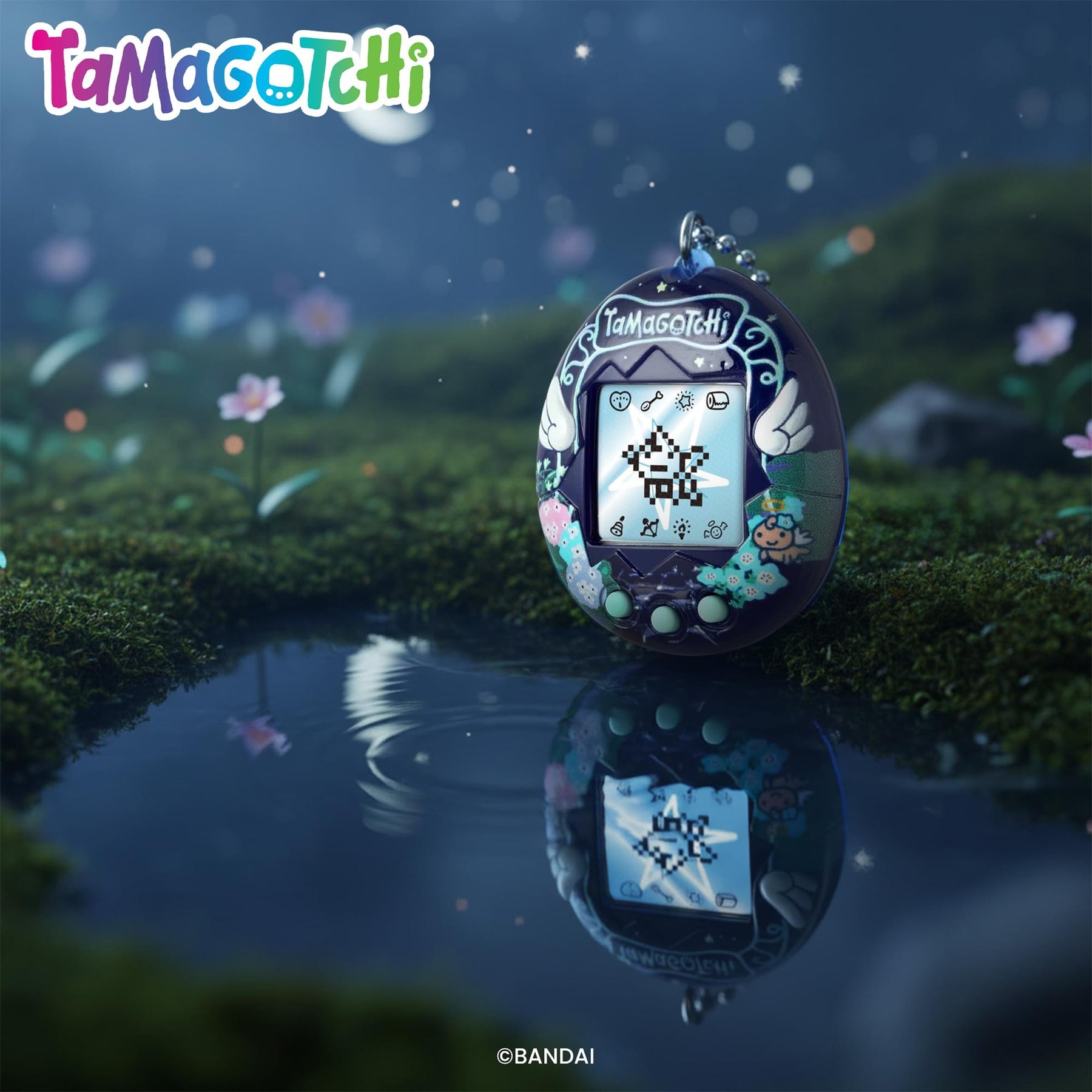 Tamagotchi Original Digital Pet | Angel Night Garden