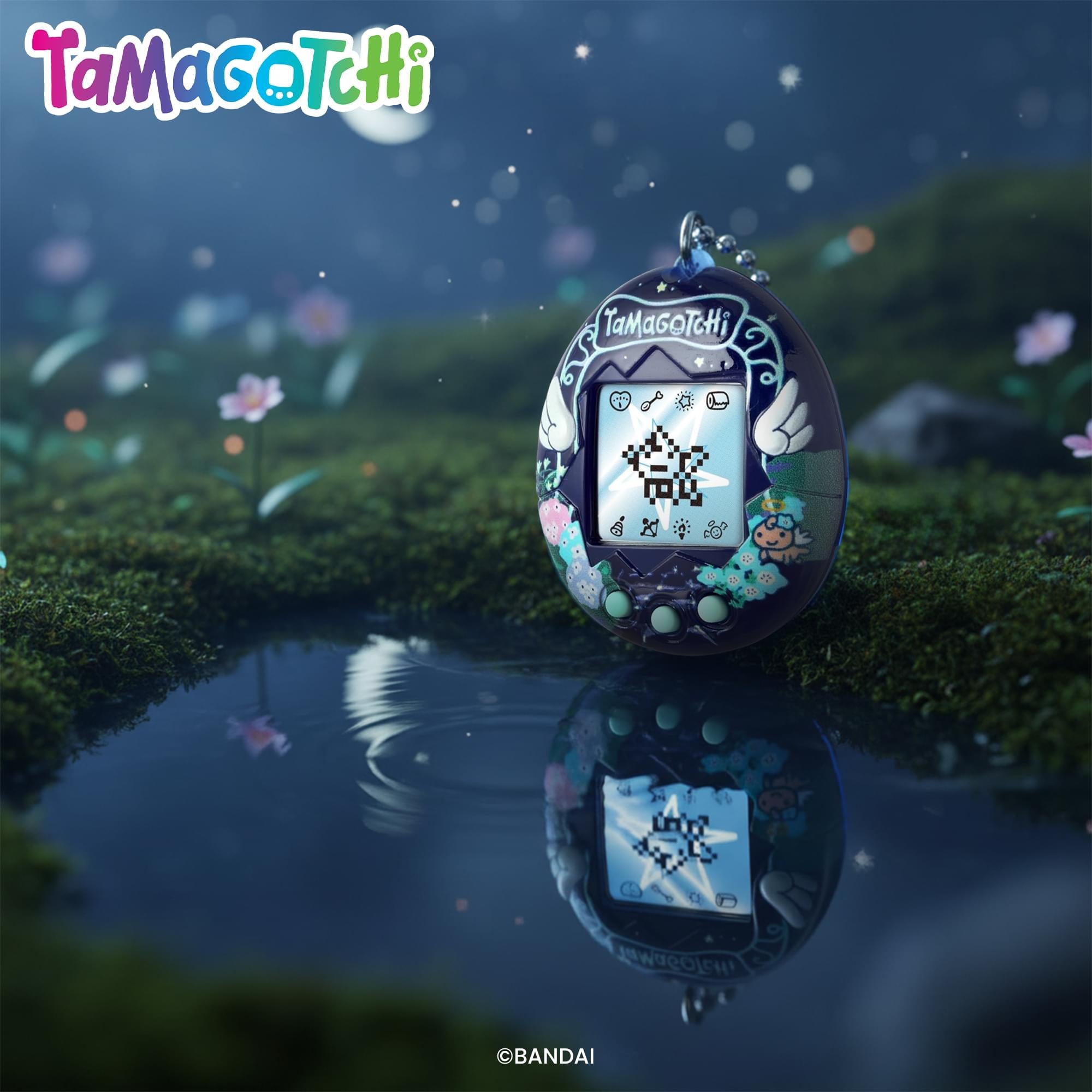 Tamagotchi Original Digital Pet | Angel Night Garden