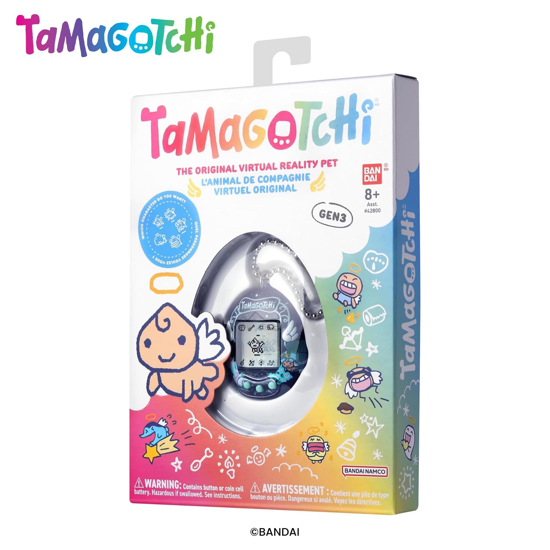 Tamagotchi Original Digital Pet | Angel Night Garden