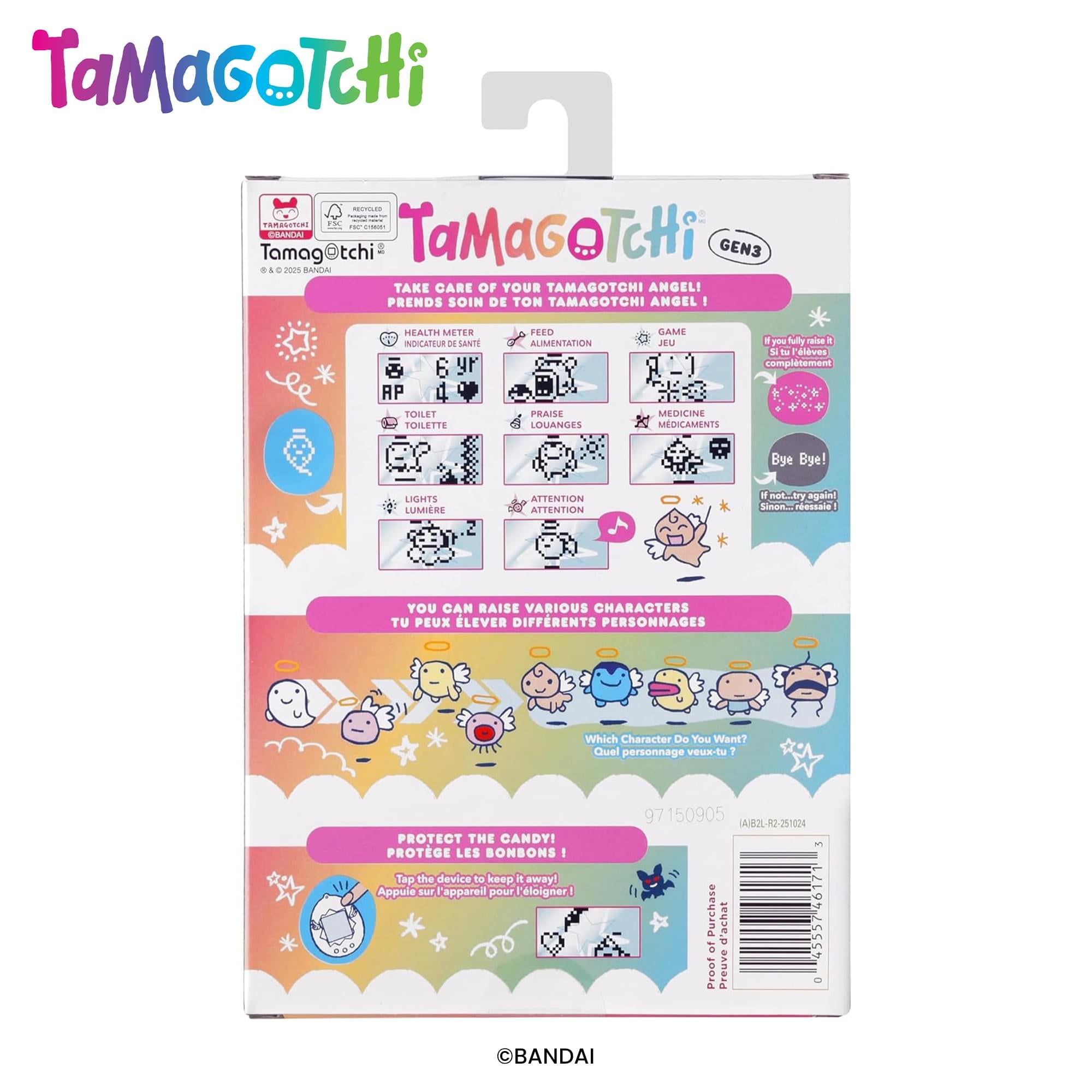 Tamagotchi Original Digital Pet | Angel Night Garden
