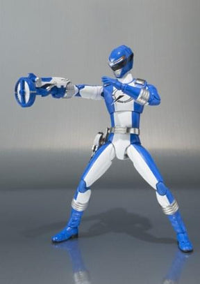 Bandai Power Rangers Operation Overdrive Black And Blue Ranger Action Figure Set
