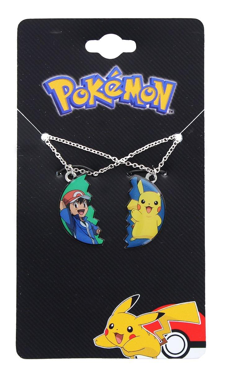 Pokemon Pikachu & Ash Ketchum BF Pendant Necklace