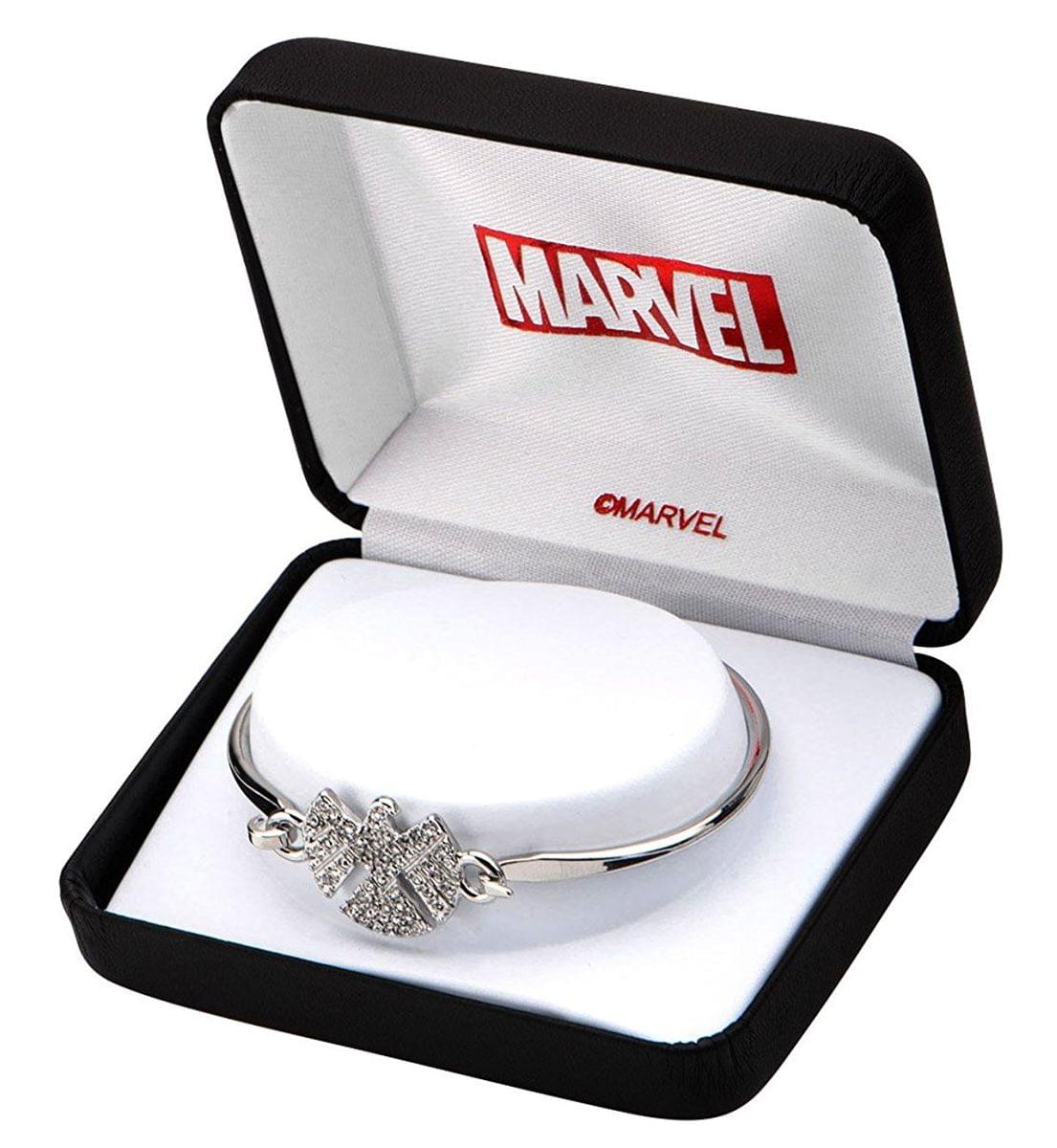Marvel S.H.I.E.L.D. Gem Logo 6.5" Bangle Bracelet