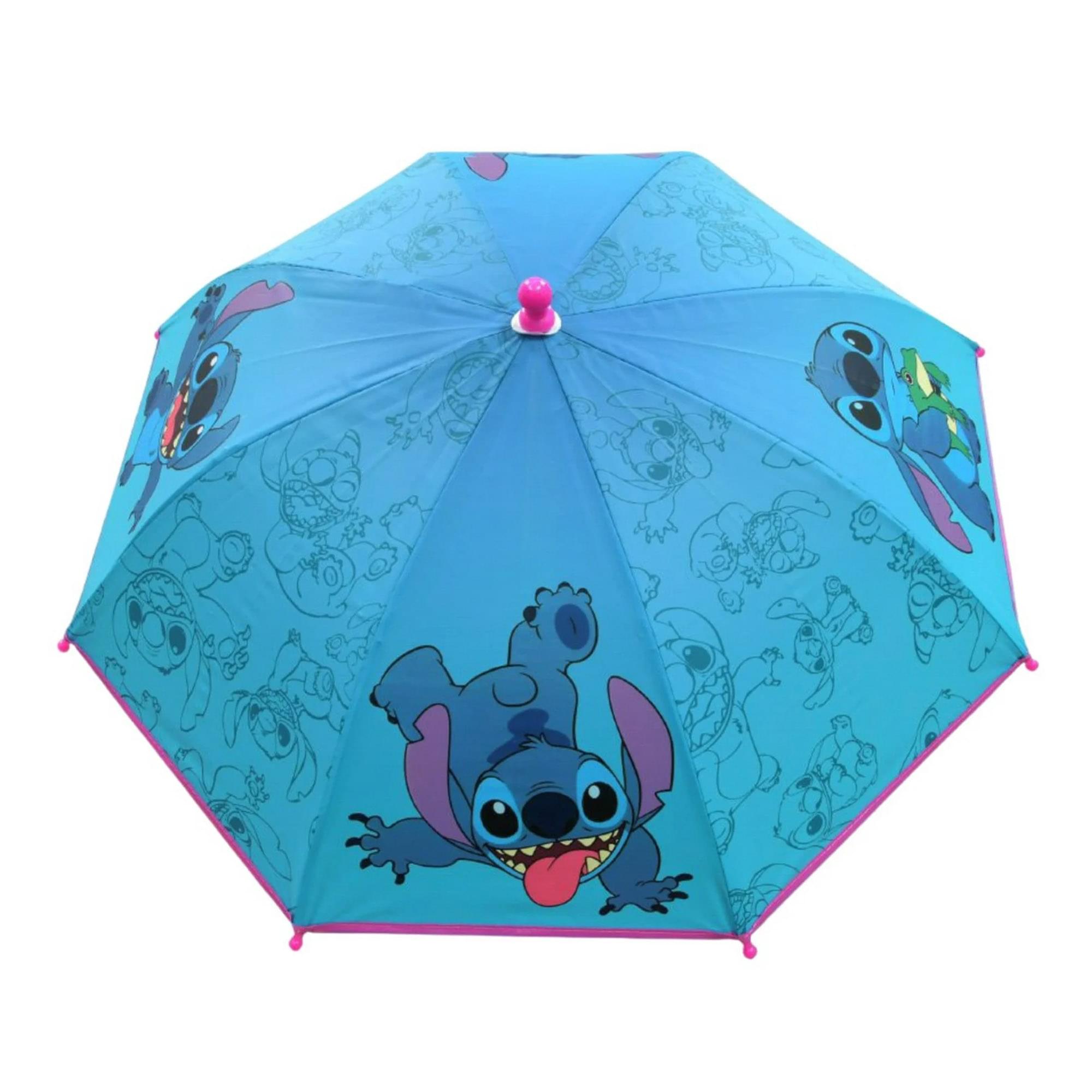 Disney Lilo & Stitch 21-Inch Kid's Umbrella With Clamshell Handle