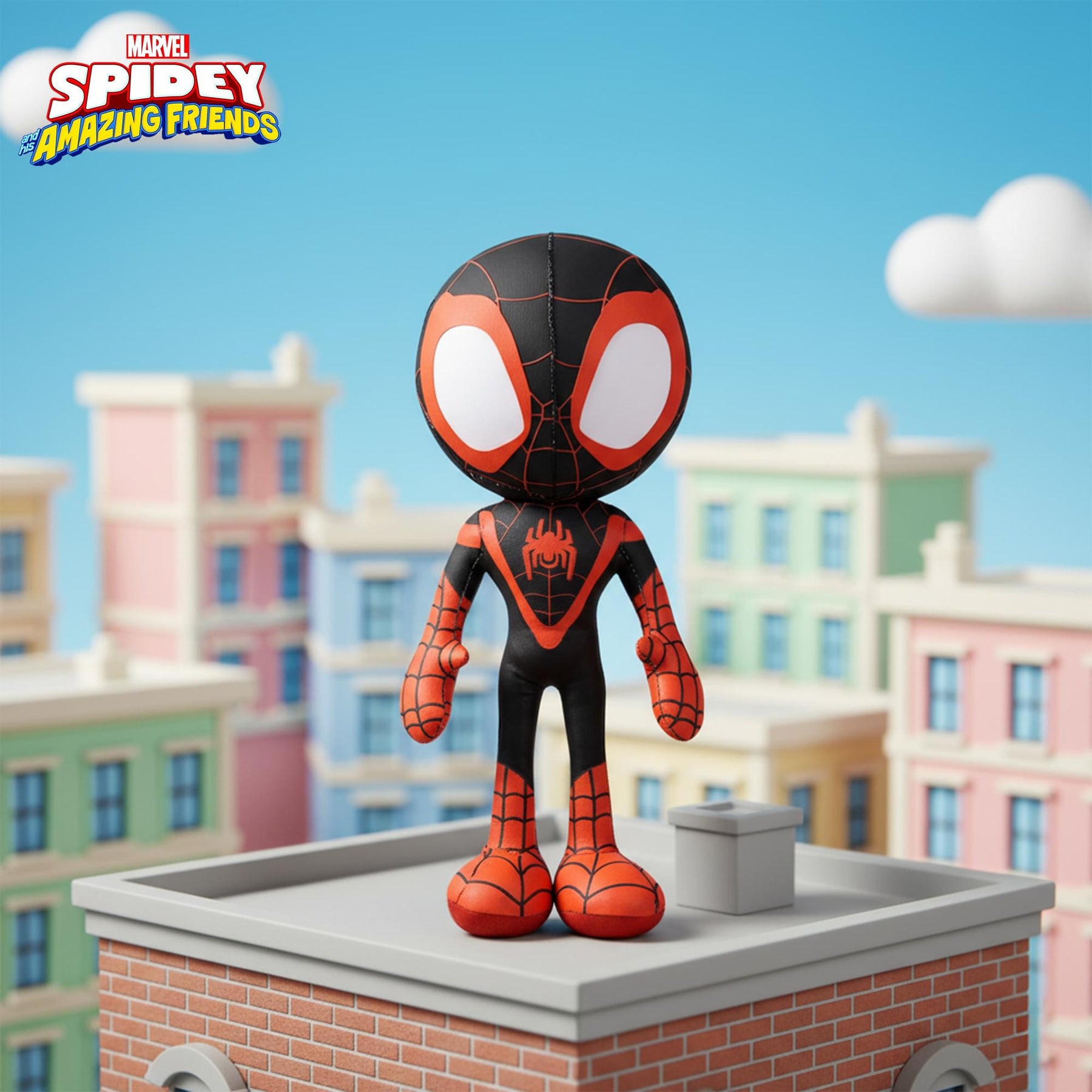 Marvel Spidey & His Amazing Friends 9 Inch Plush | Miles Morales
