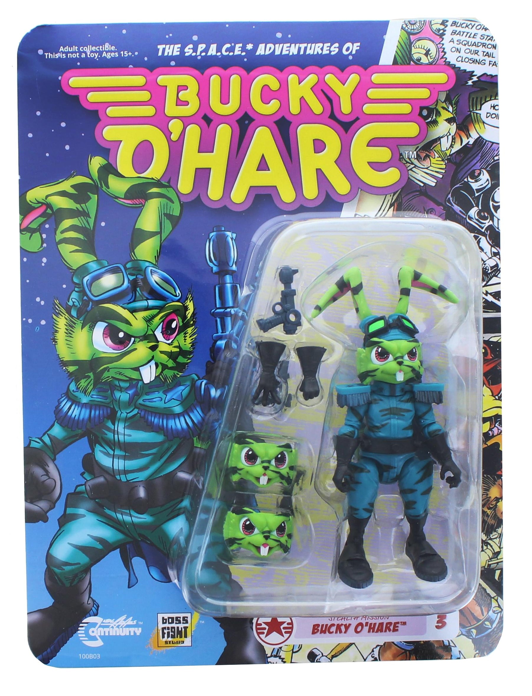 Bucky O Hare Wave 2 Action Figure | Stealth Mission Bucky