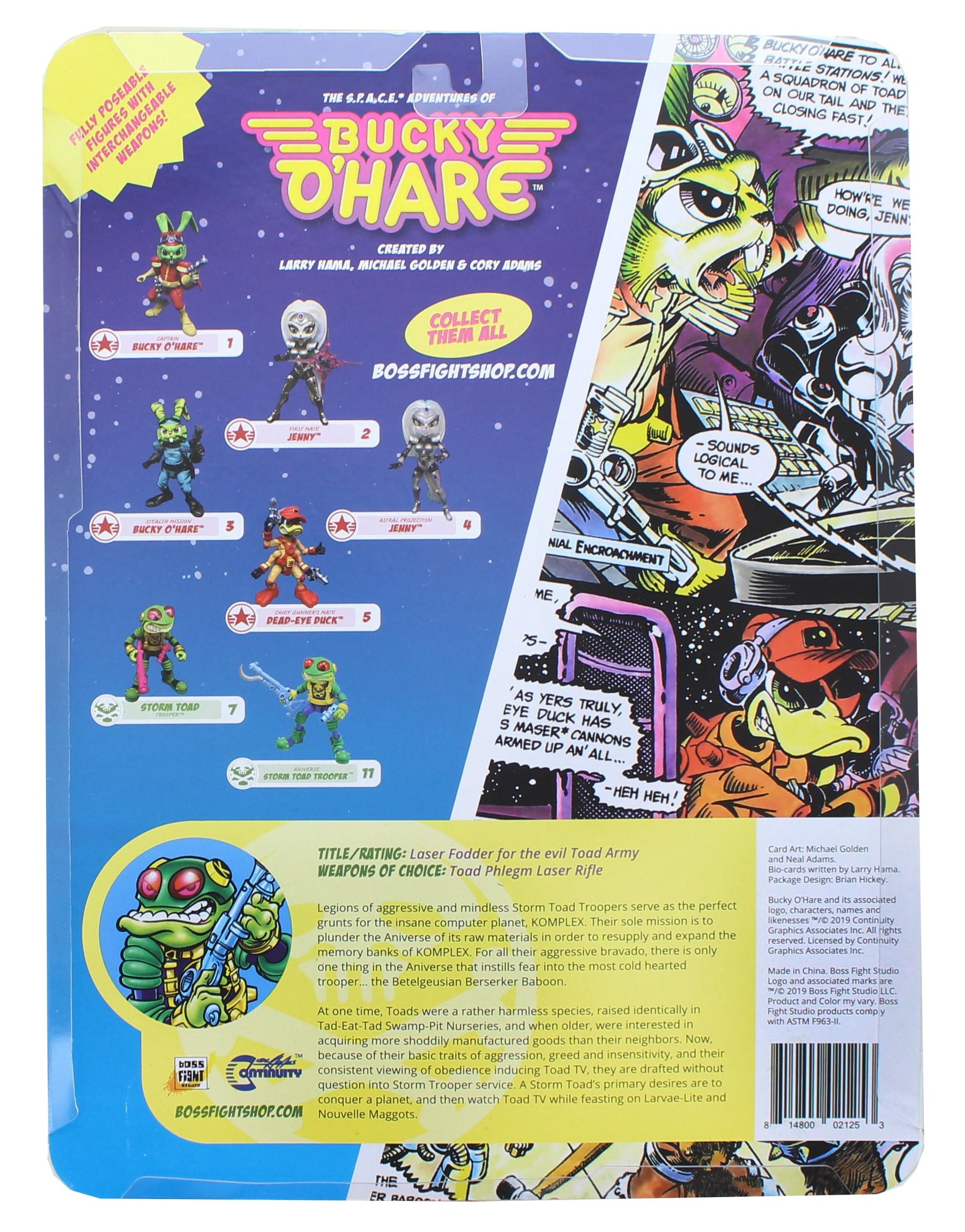 Bucky O Hare Wave 2 Action Figure | Aniverse Storm Toad Trooper