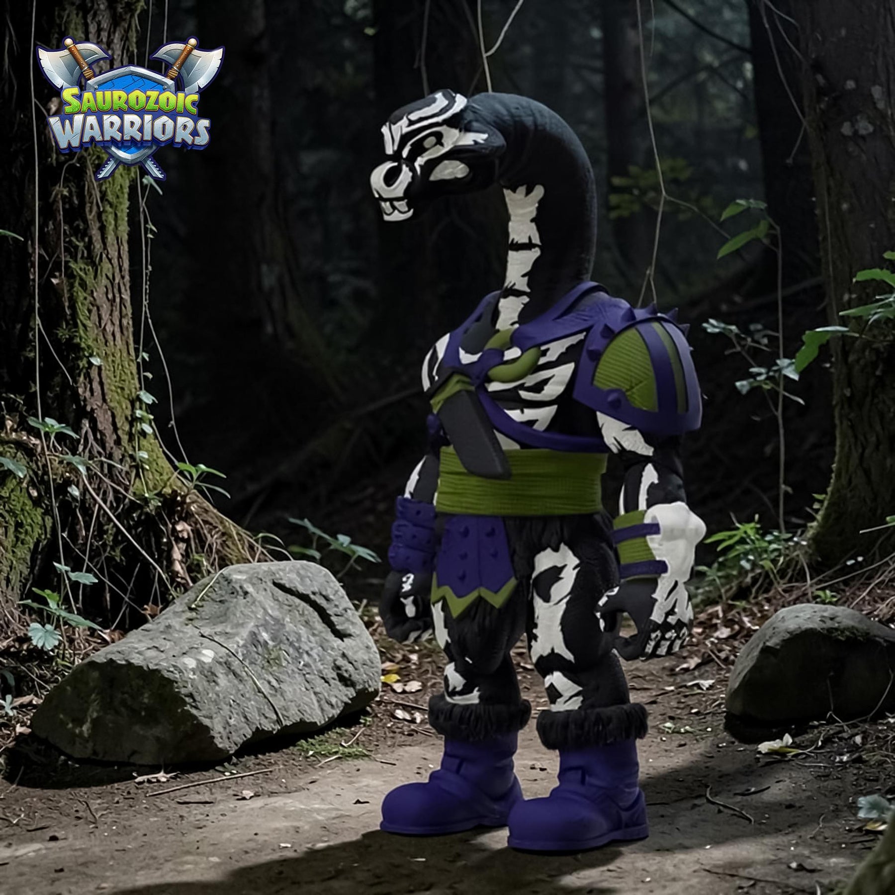 Saurozoic Warriors  1:12 Scale Action Figure | Range Brakhion (Night Lands Ver.)