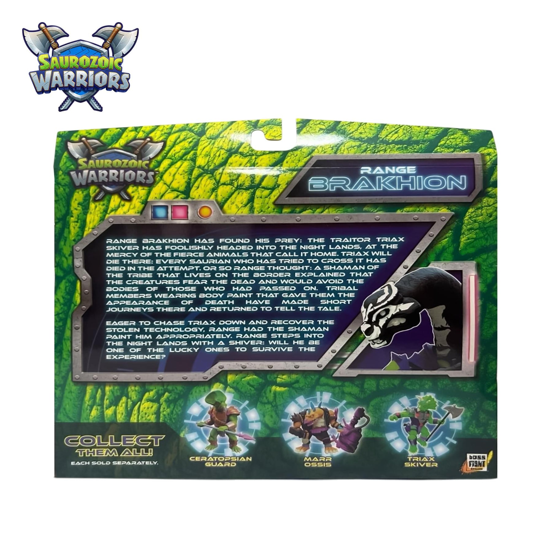 Saurozoic Warriors  1:12 Scale Action Figure | Range Brakhion (Night Lands Ver.)