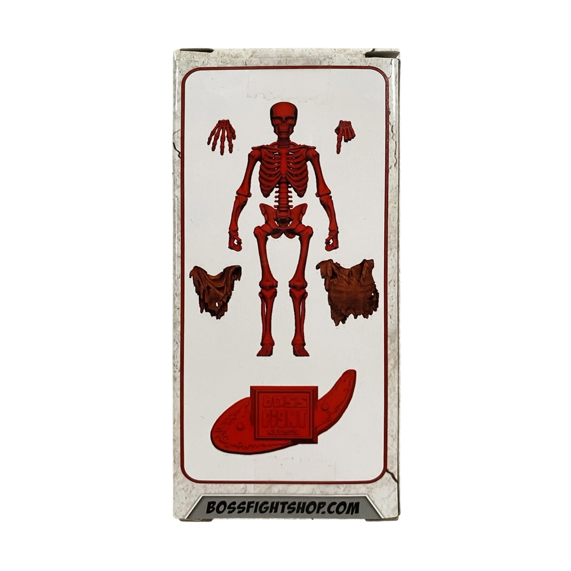 Vitruvian H.A.C.K.S. Skeleton Blank (Blood Red) 1:18 Action Figure