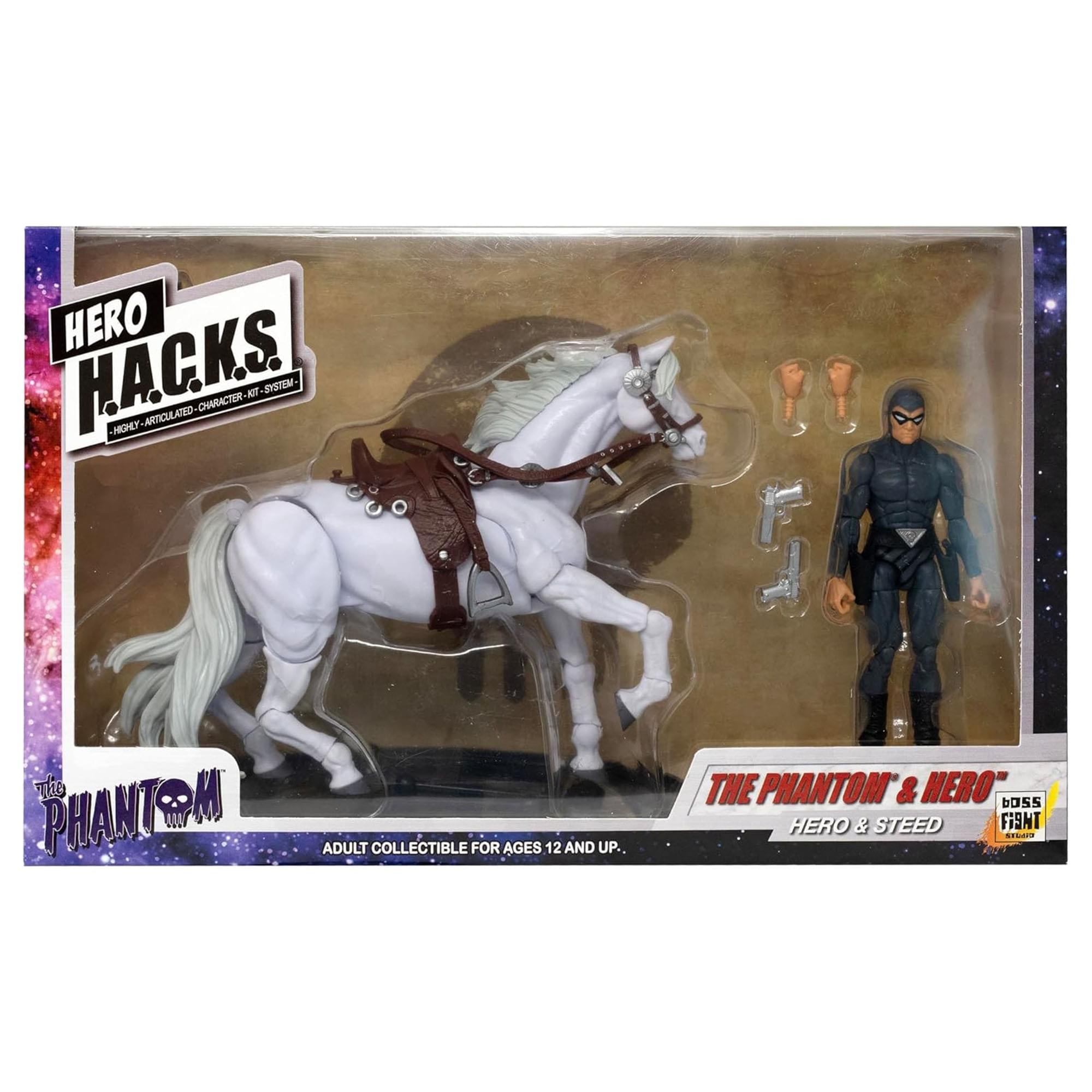 21st Phantom and Hero Steed H.A.C.K.S. Action Figure Pack