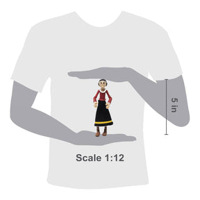 Popeye Classics 1:12 Scale Action Figure | Olive Oyl