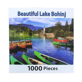 PuzzleWorks 1000 Piece Jigsaw Puzzle | Lake Bohinj