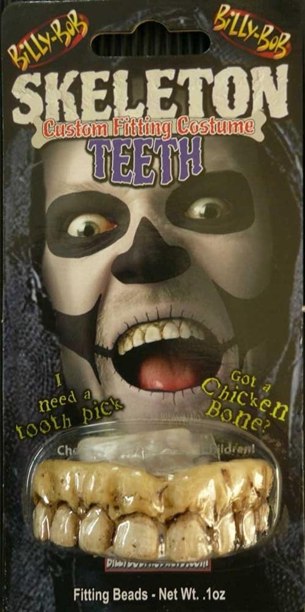 Billy Bob Skeleton Costume Teeth