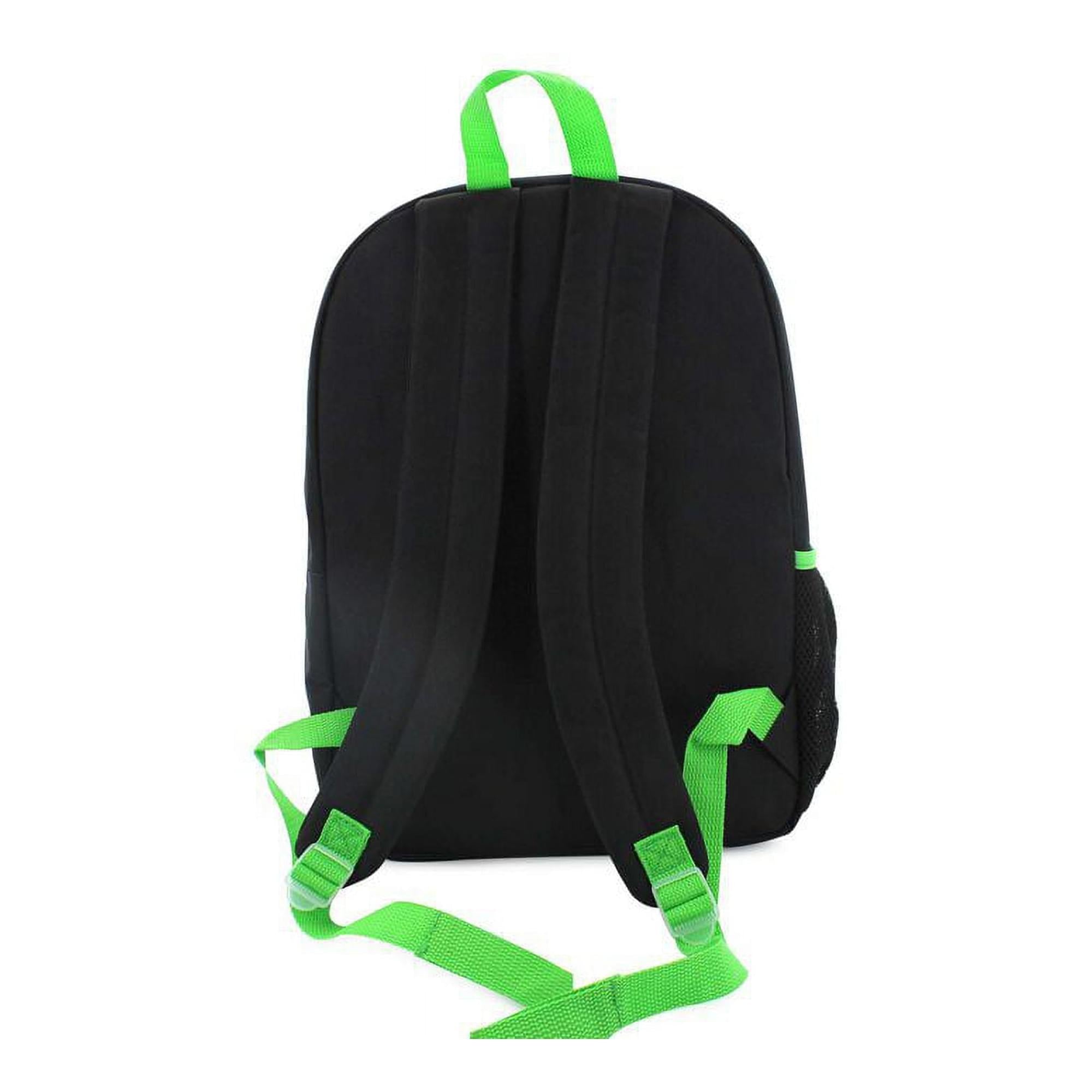 Minecraft Adevnture Mode 5 Piece 16 Inch Backpack Set