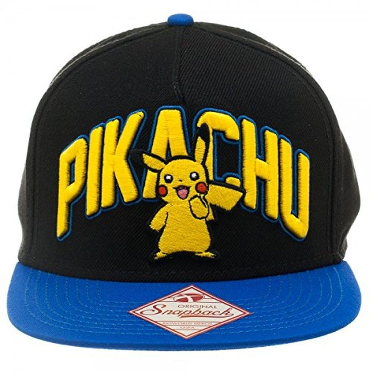 Pokemon Pikachu Snapback Baseball Hat
