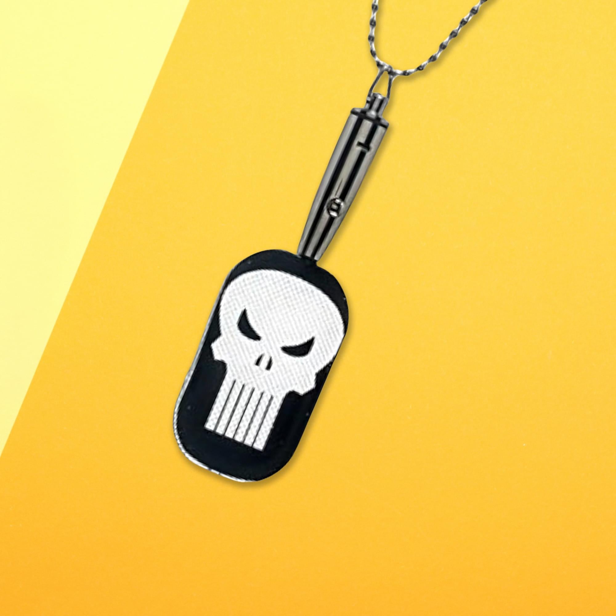 Marvel Punisher LED Dog Tag
