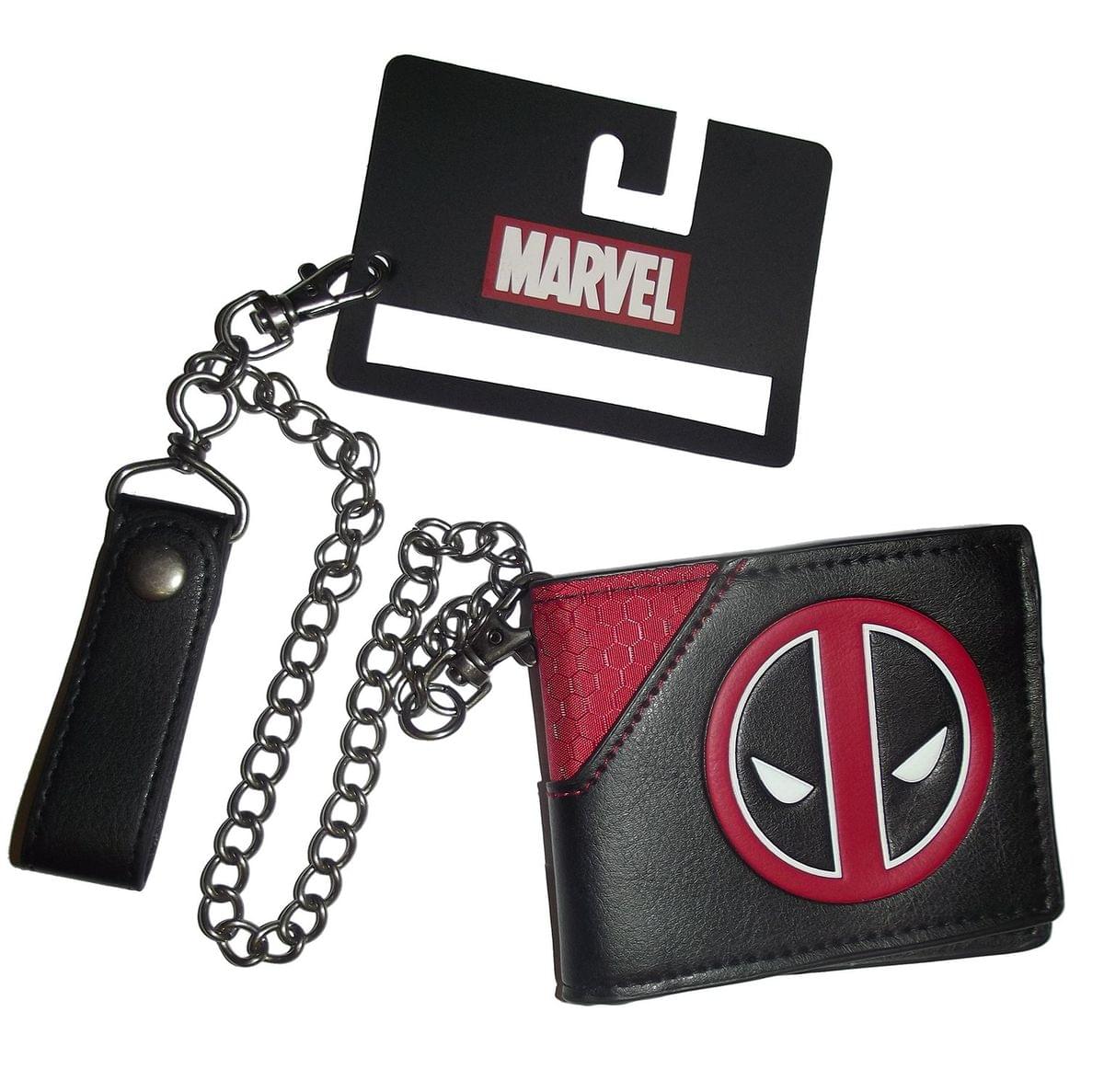 Marvel Deadpool Bi-Fold Chain Wallet