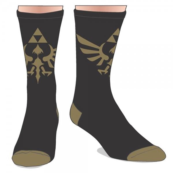 Nintendo Zelda Sublimated Crew Socks