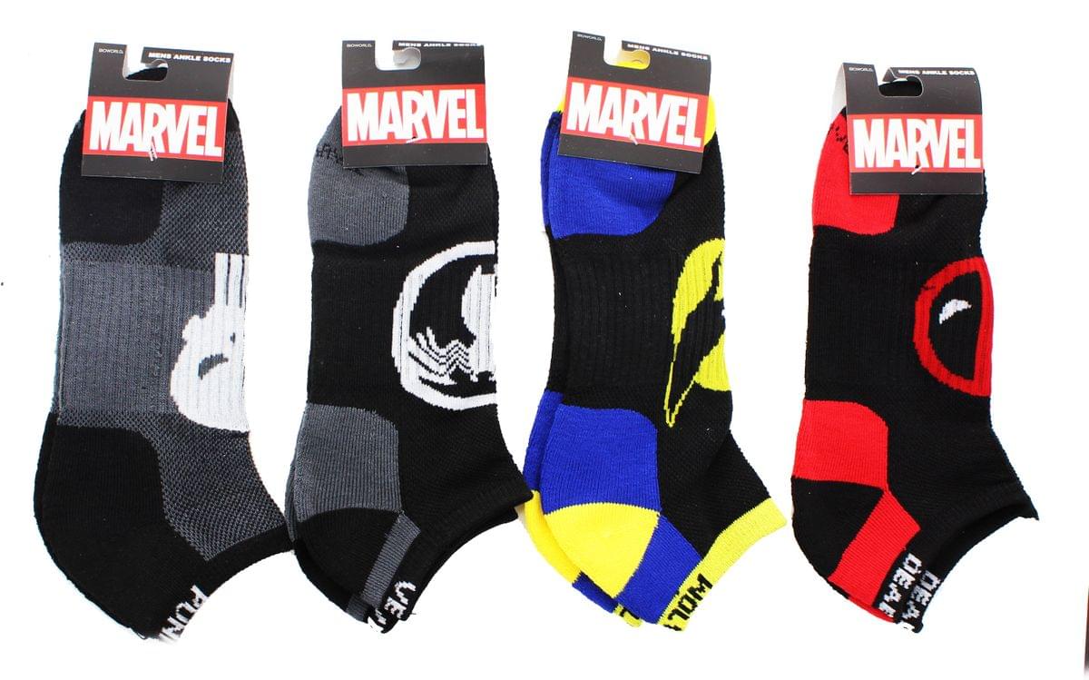 Marvel Performance Ankle Sock 4-Pack