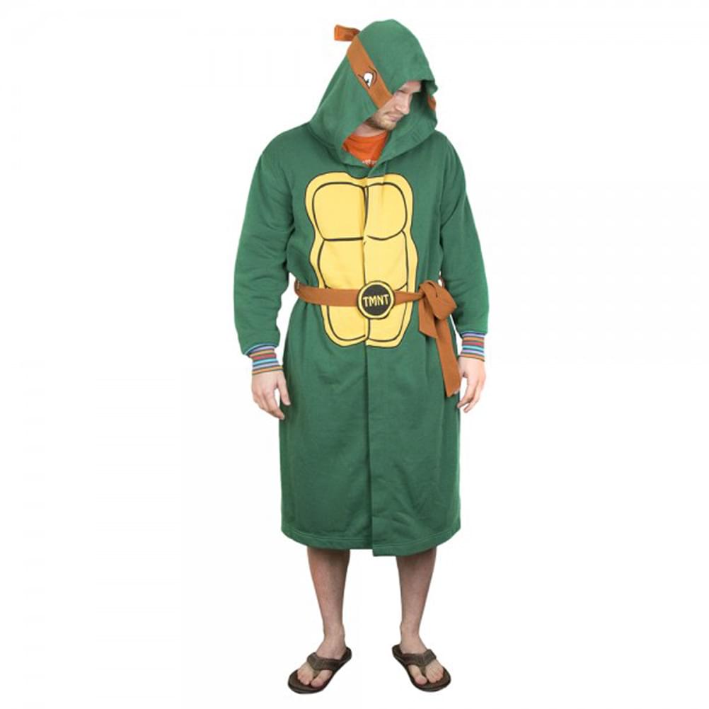 Teenage Mutant Ninja Turtles Hooded Robe: Large/ X-Large