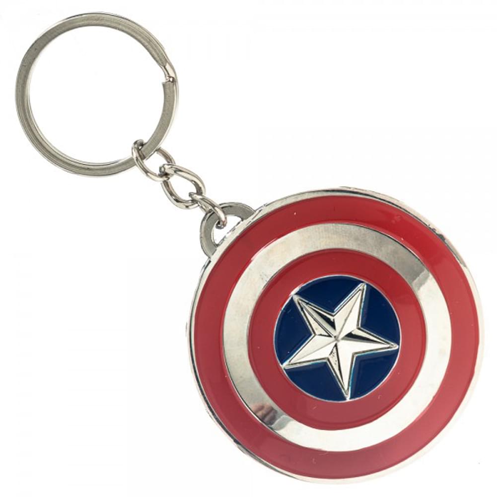 Marvel Captain America's Shield Metal Keychain