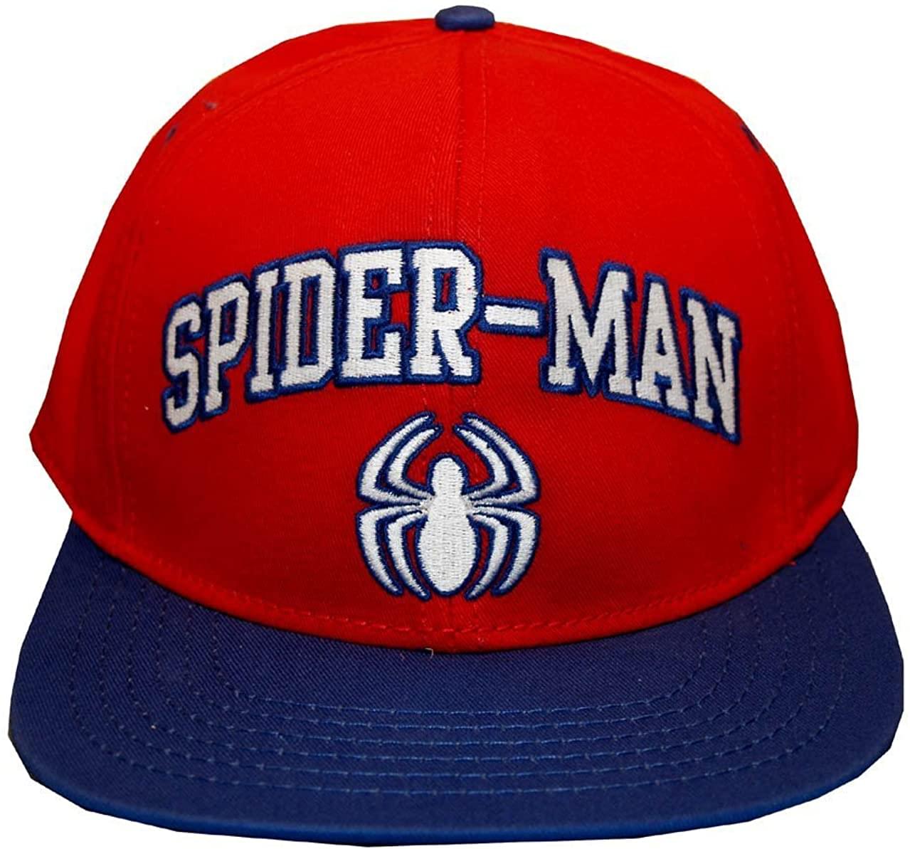 The Amazing Spider-Man Men's Snapback Red Cap