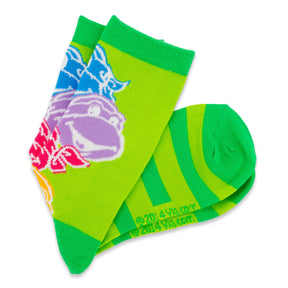 Teenage Mutant Ninja Turtles Striped Junior Crew Socks