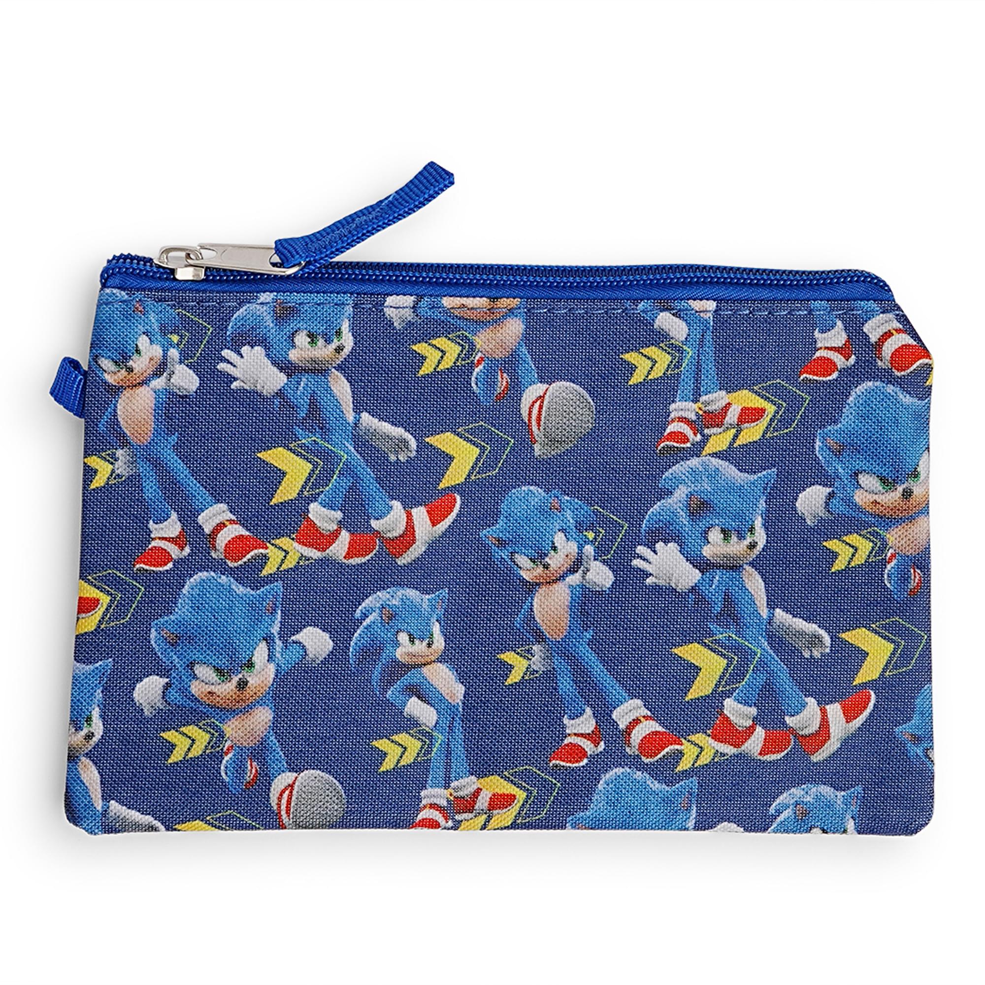 Sonic The Hedgehog and Friends 5 Piece 16 Inch Backpack Set