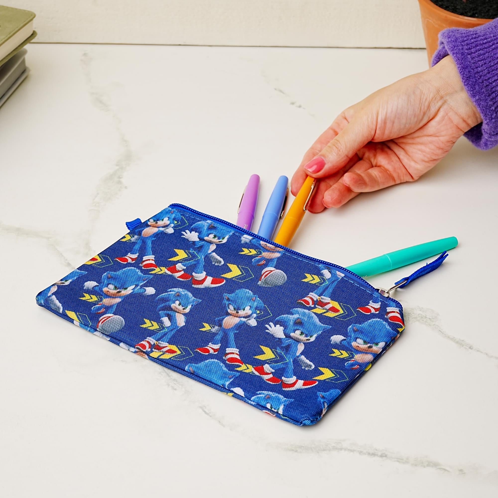 Sonic The Hedgehog and Friends 5 Piece 16 Inch Backpack Set